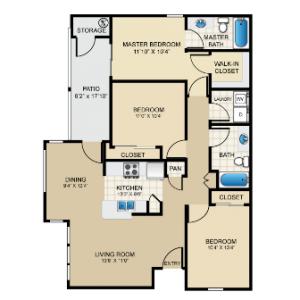 Three Bed/2 Bath 1